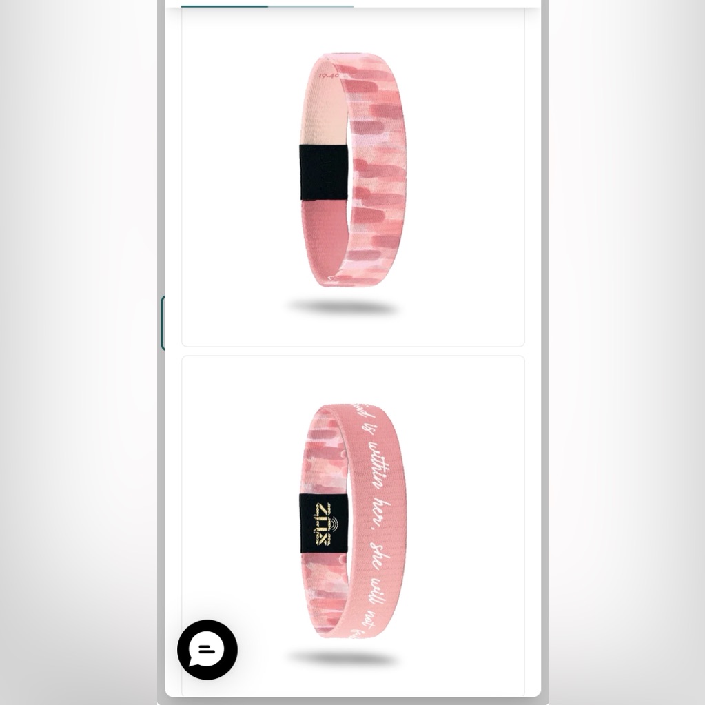 Zox “God Is Within Her” Bible Verse Interactive Bracelet, Size Medium